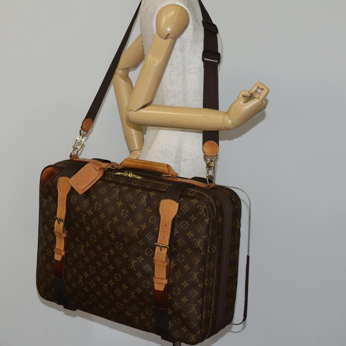 LOUIS VUITTON Monogram Satellite 53 Trunk M23356 LV Auth gh870