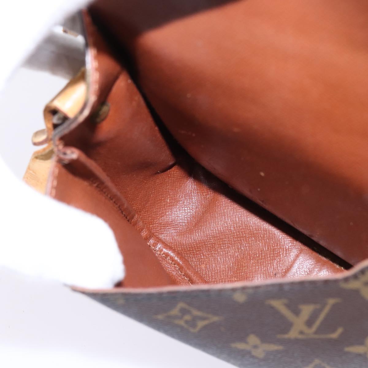 LOUIS VUITTON Monogram Cartouchiere PM Shoulder Bag M51254 LV Auth gh872