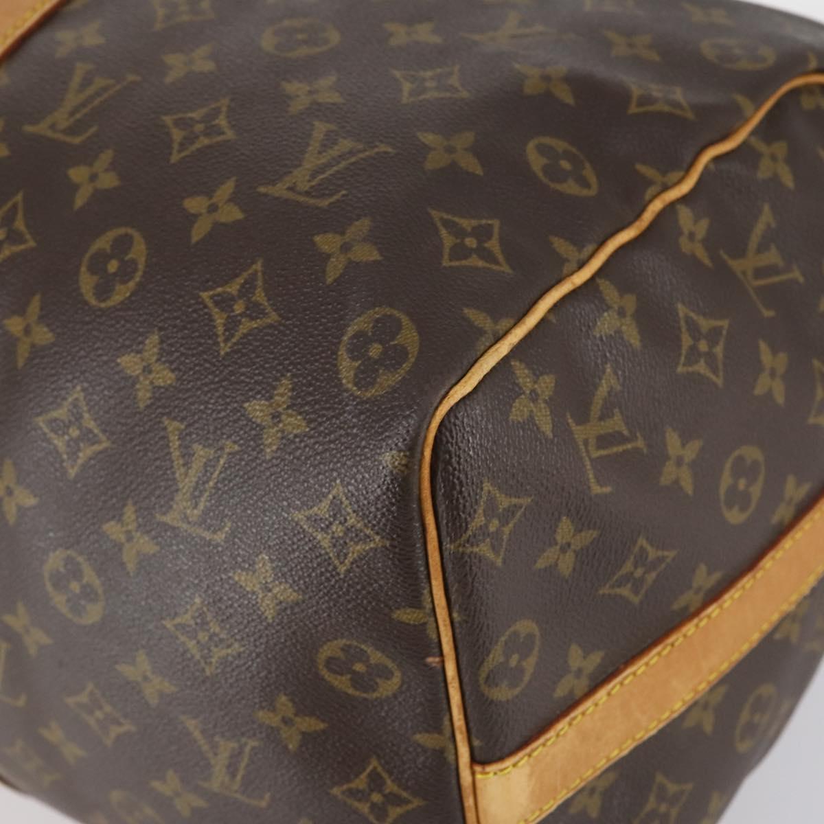 LOUIS VUITTON Monogram Keepall Bandouliere 50 Boston Bag M41416 LV Auth gh873