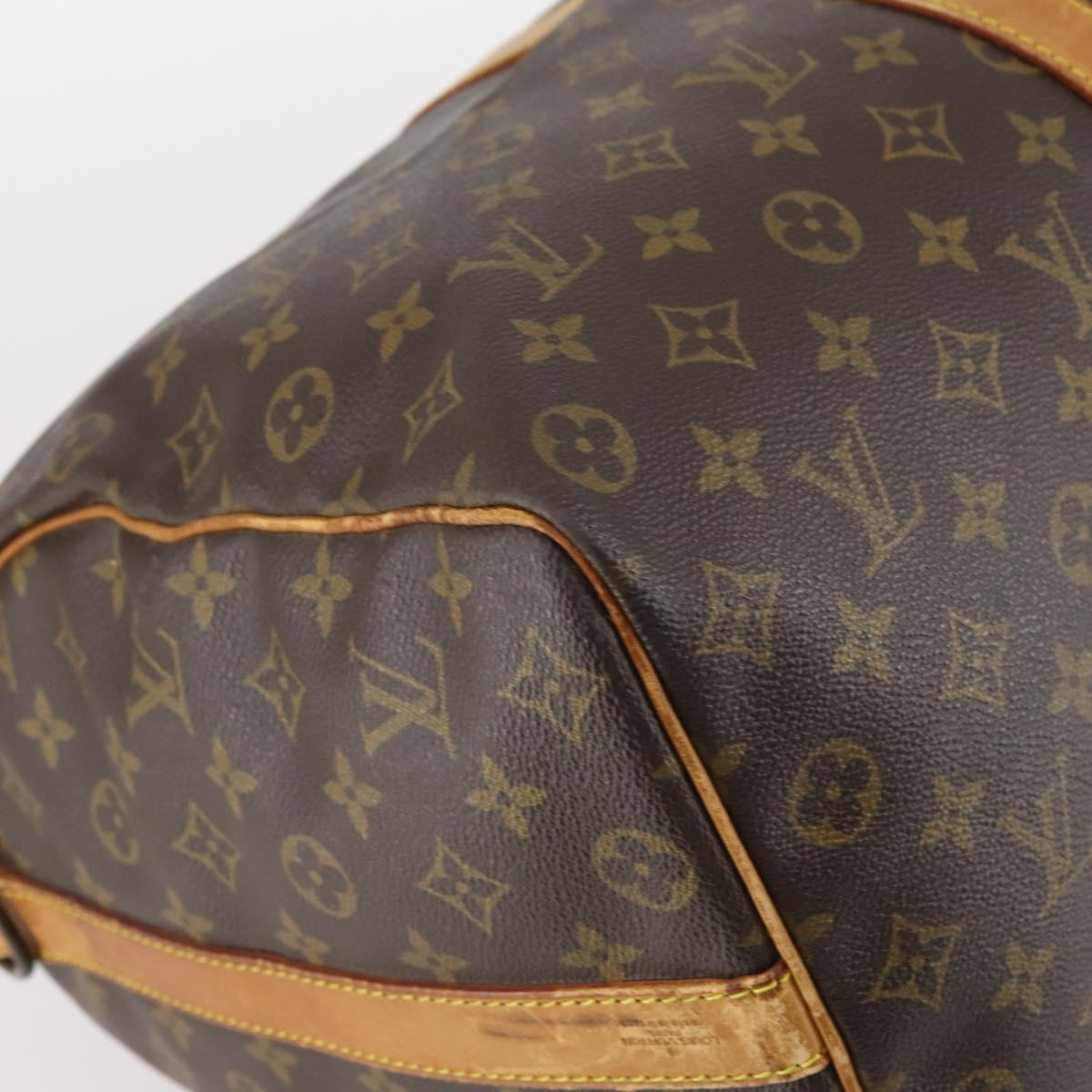 LOUIS VUITTON Monogram Keepall Bandouliere 50 Boston Bag M41416 LV Auth gh873