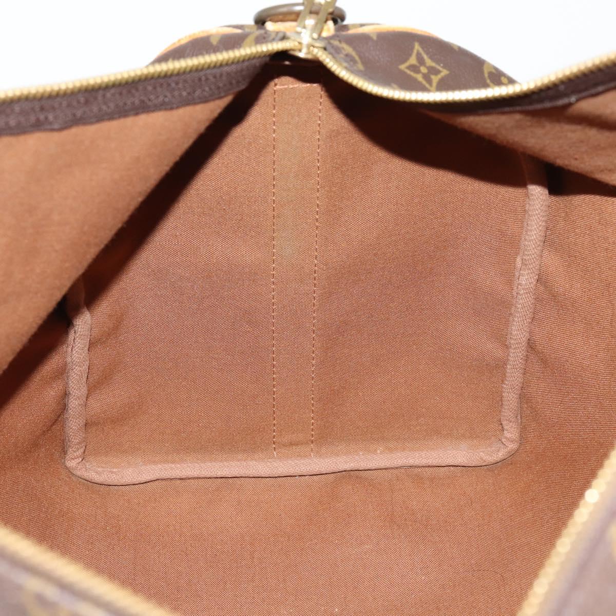 LOUIS VUITTON Monogram Keepall Bandouliere 50 Boston Bag M41416 LV Auth gh873