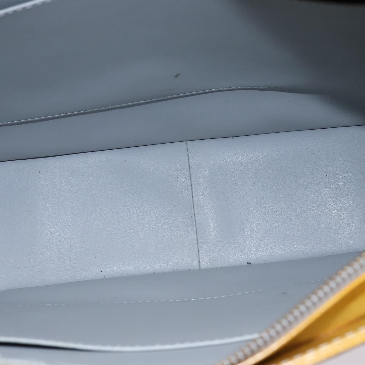 LOUIS VUITTON Monogram Vernis Columbus Tote Bag Gris M91028 LV Auth gh879