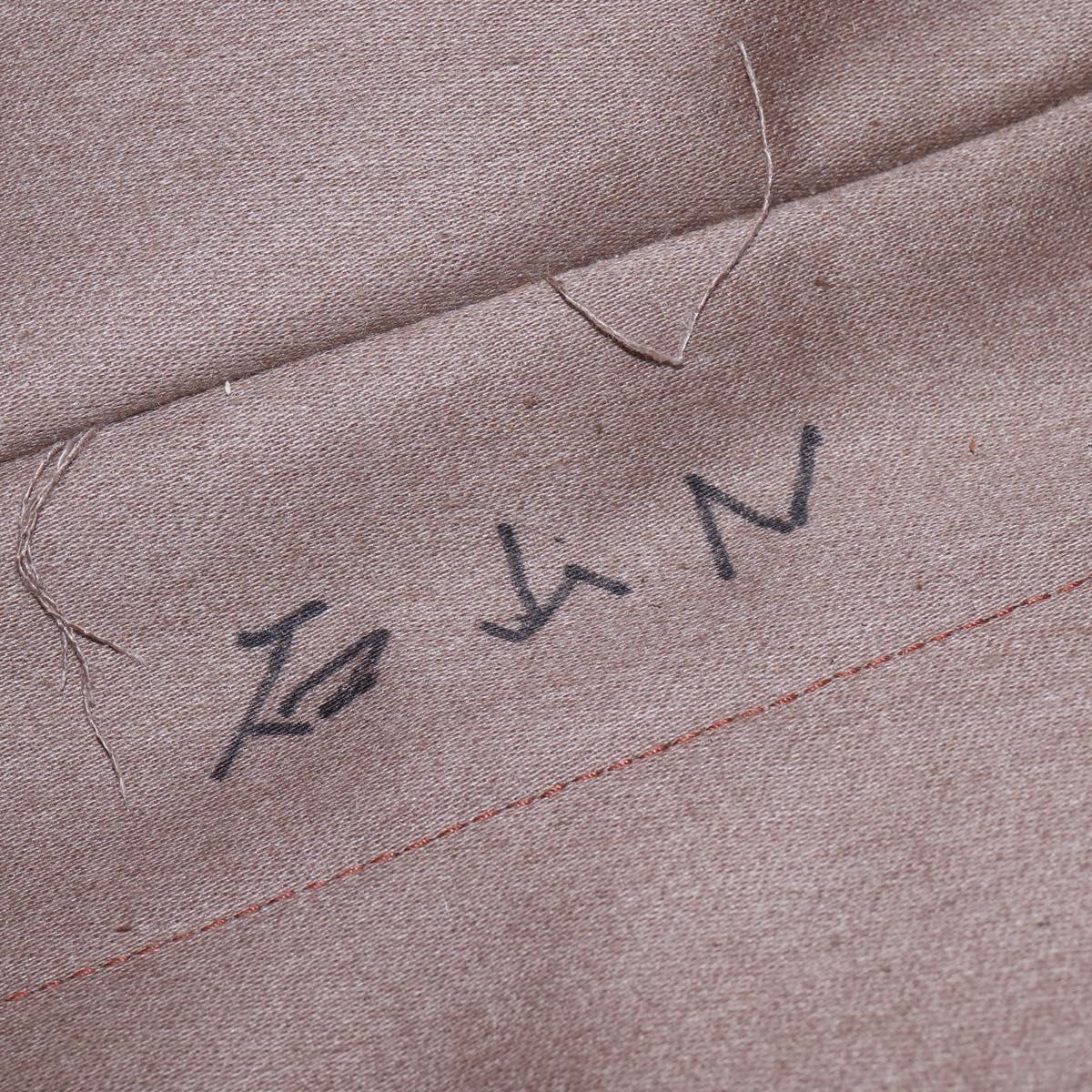 MCM Logogram Vicetos Boston Bag PVC Leather Brown Gold Auth gh882