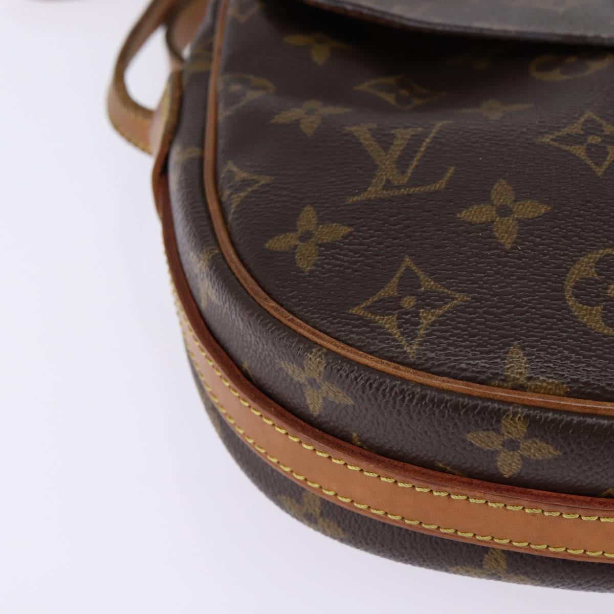 LOUIS VUITTON Monogram Jeune Fille MM Shoulder Bag M51226 LV Auth gh899