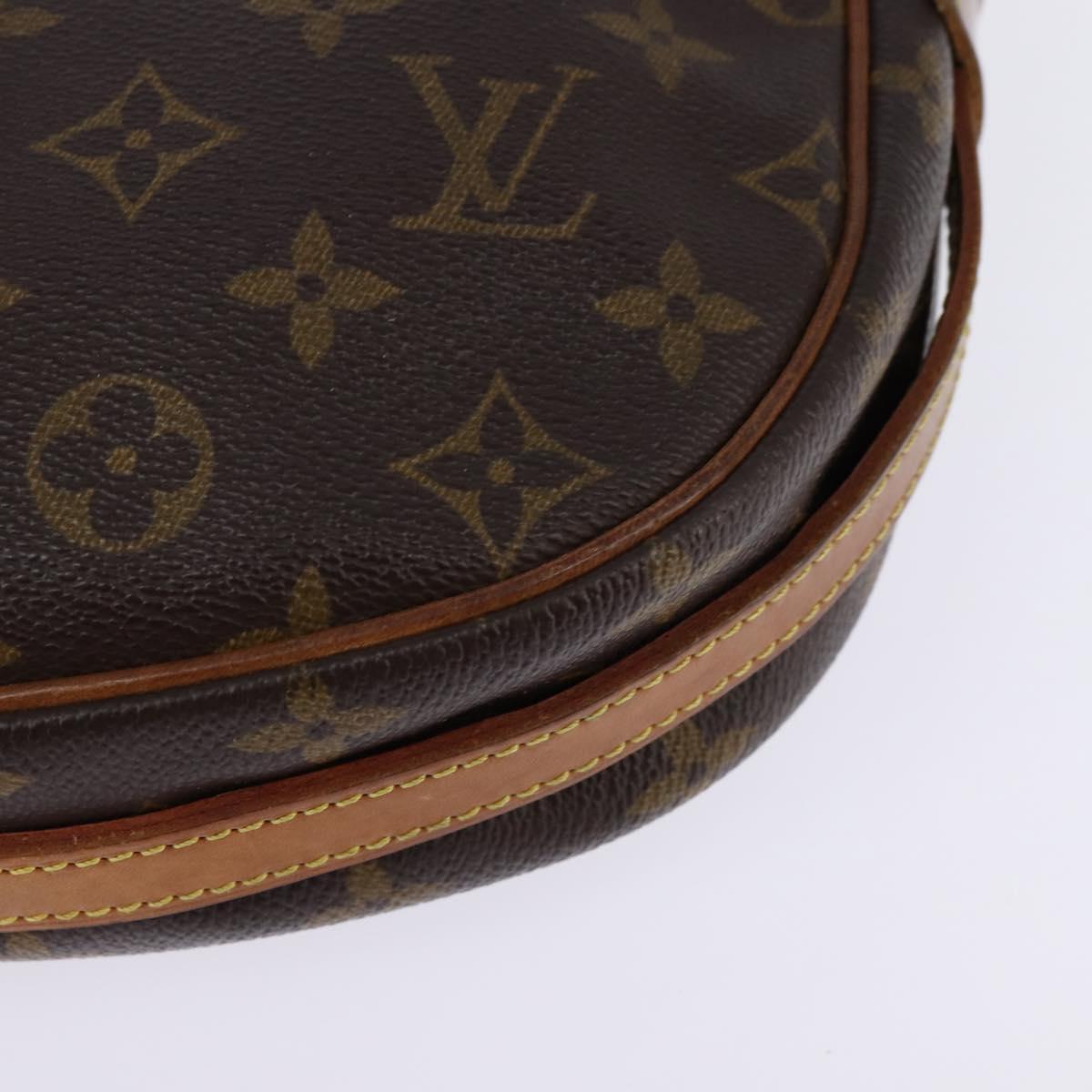 LOUIS VUITTON Monogram Jeune Fille MM Shoulder Bag M51226 LV Auth gh899