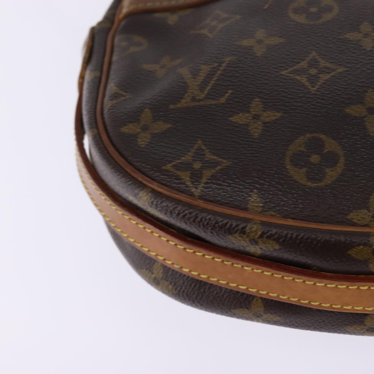 LOUIS VUITTON Monogram Jeune Fille MM Shoulder Bag M51226 LV Auth gh899