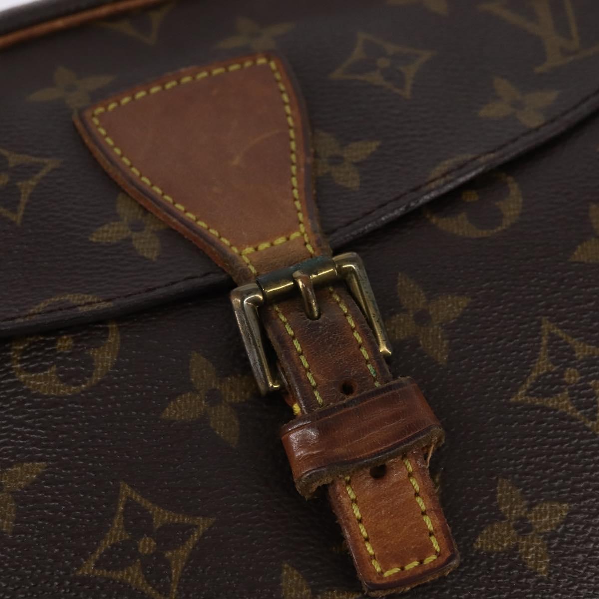 LOUIS VUITTON Monogram Jeune Fille MM Shoulder Bag M51226 LV Auth gh899