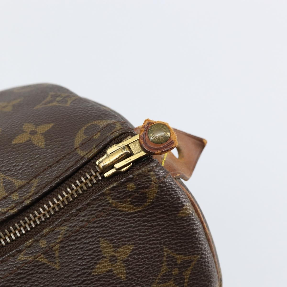 LOUIS VUITTON Monogram Speedy 35 Hand Bag M41524 LV Auth gh925