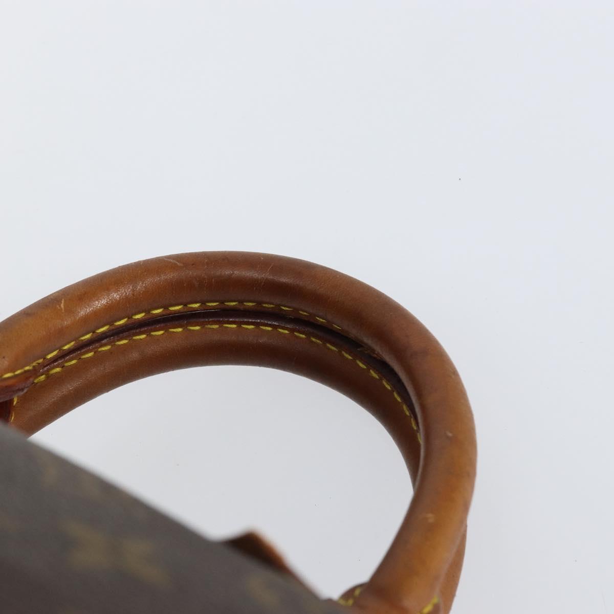 LOUIS VUITTON Monogram Speedy 35 Hand Bag M41524 LV Auth gh925