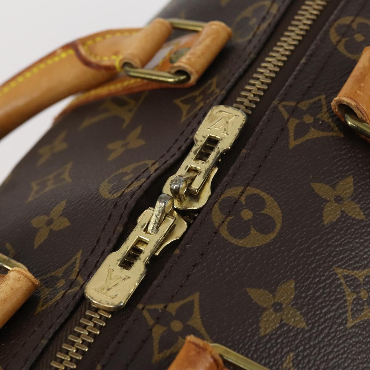 LOUIS VUITTON Monogram Keepall 45 Boston Bag M41428 LV Auth gh926
