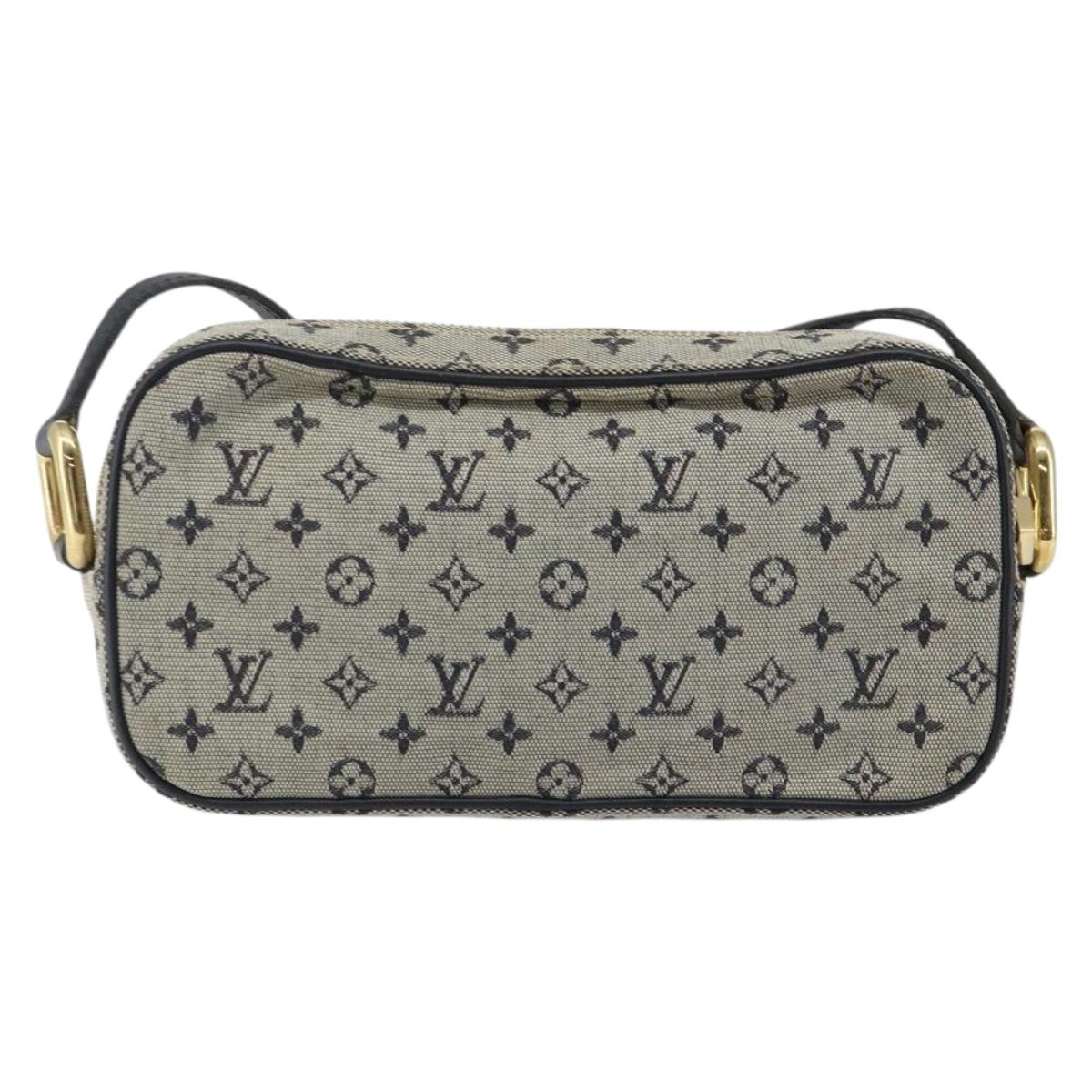 LOUIS VUITTON Monogram Mini Juliet MM Shoulder Bag Blue M92004 LV Auth gh927