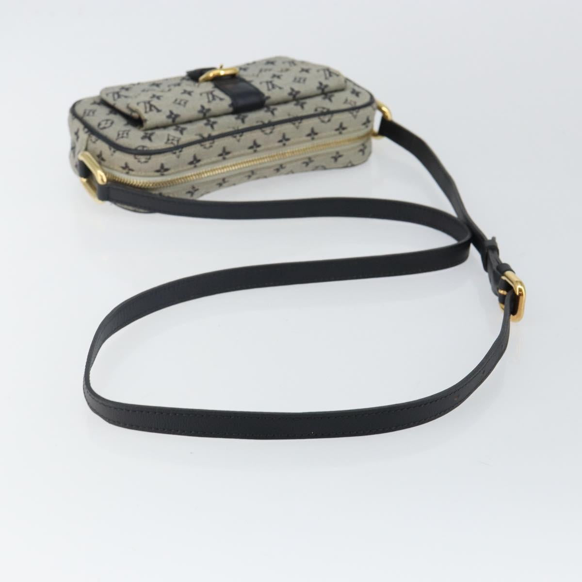 LOUIS VUITTON Monogram Mini Juliet MM Shoulder Bag Blue M92004 LV Auth gh927