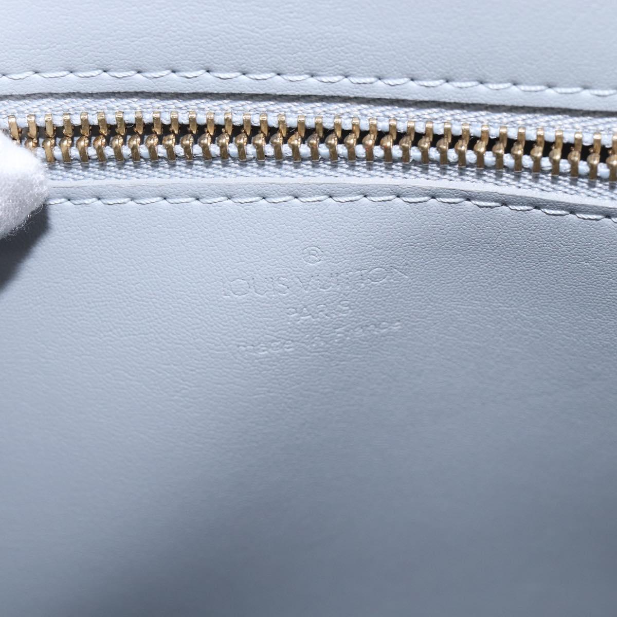 LOUIS VUITTON Monogram Vernis Christie GM Shoulder Bag Gris M91148 Auth gh929