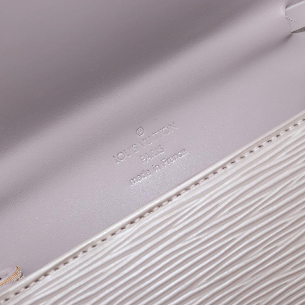 LOUIS VUITTON Epi Biarritz Shoulder Bag Lilac M5293B LV Auth gh932