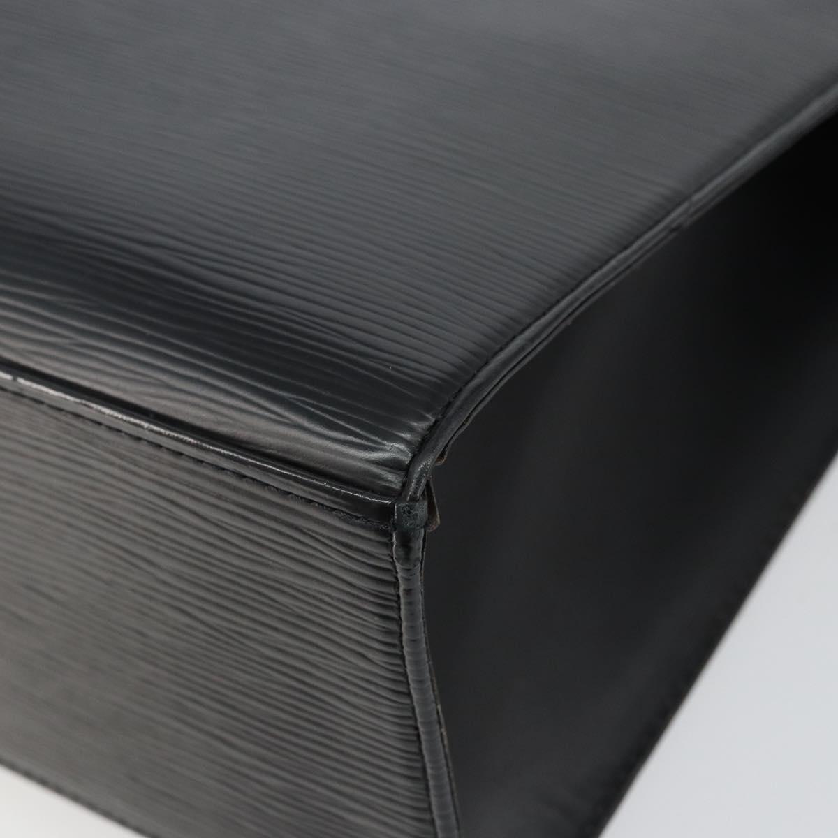 LOUIS VUITTON Epi Croisette PM Tote Bag Black M52492 LV Auth gh933