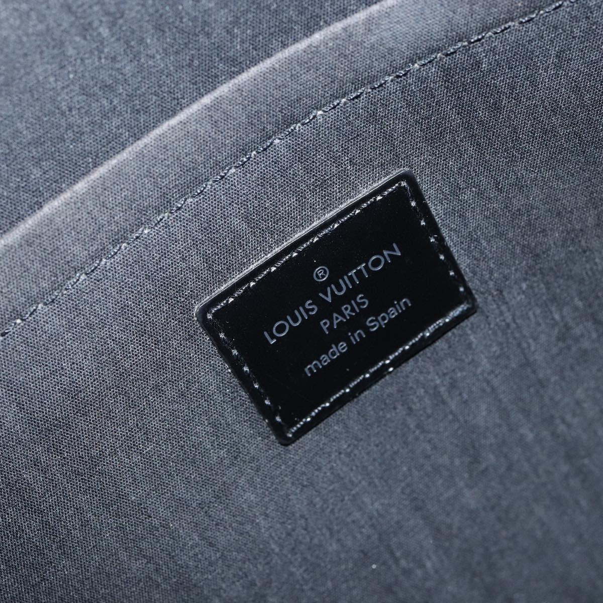 LOUIS VUITTON Epi Croisette PM Tote Bag Black M52492 LV Auth gh933