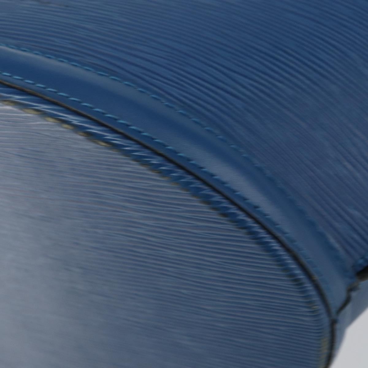 LOUIS VUITTON Epi Saint Jacques Shopping Shoulder Bag Blue M52275 LV Auth gh934