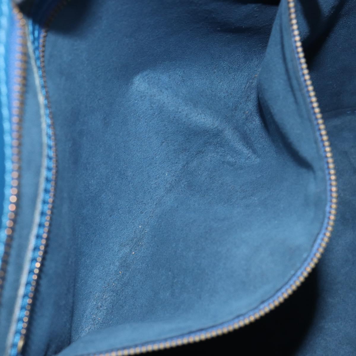 LOUIS VUITTON Epi Saint Jacques Shopping Shoulder Bag Blue M52275 LV Auth gh934