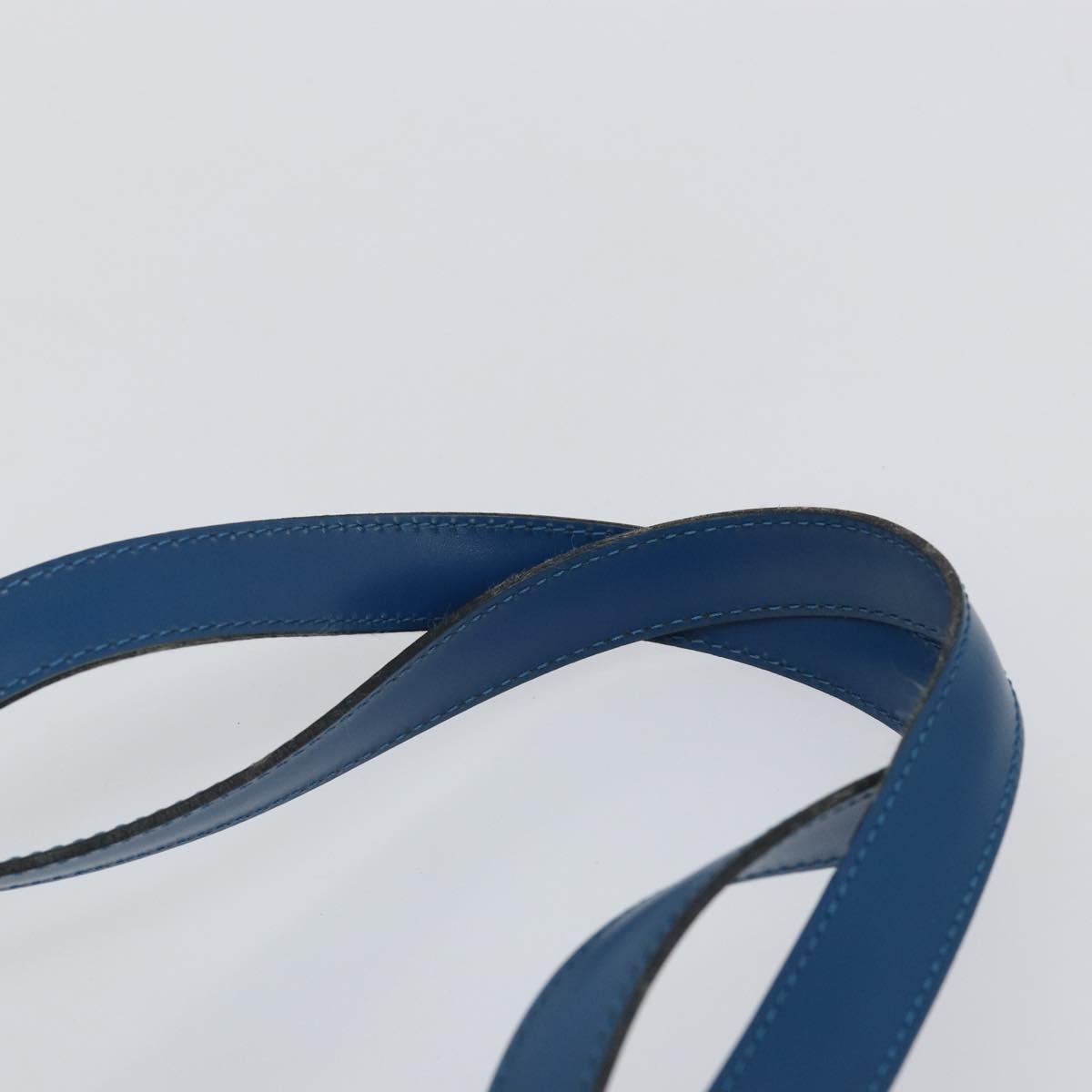 LOUIS VUITTON Epi Saint Jacques Shopping Shoulder Bag Blue M52275 LV Auth gh934