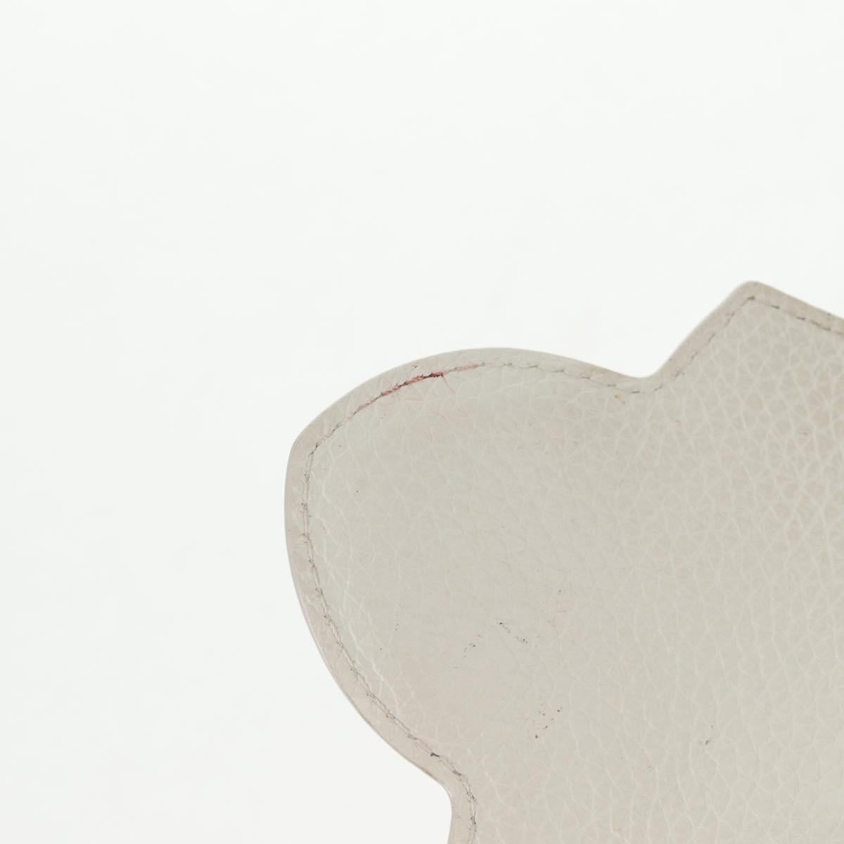 LOUIS VUITTON Capusine BB Bag Taurillon Leather 2way White M55832 LV Auth gh935V