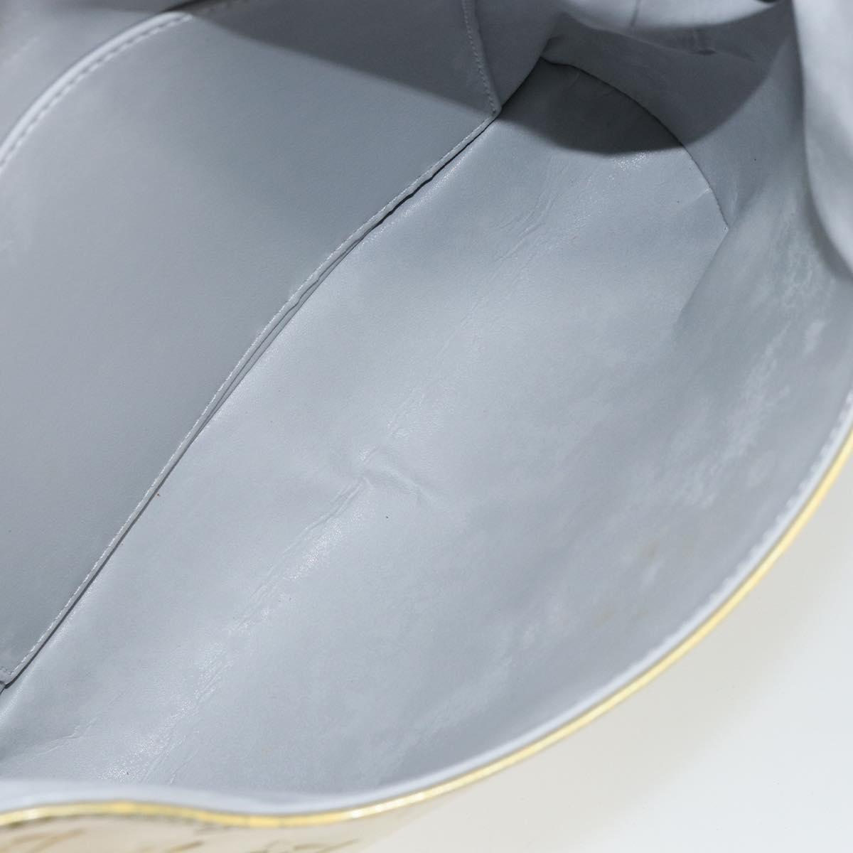 LOUIS VUITTON Monogram Vernis Thompson Street Bag Gris M91008 LV Auth gh949