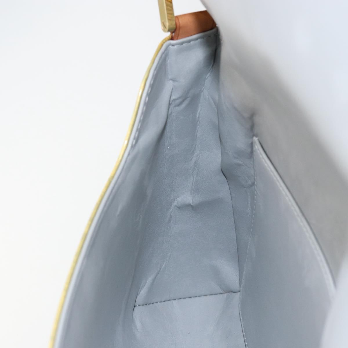 LOUIS VUITTON Monogram Vernis Thompson Street Bag Gris M91008 LV Auth gh949