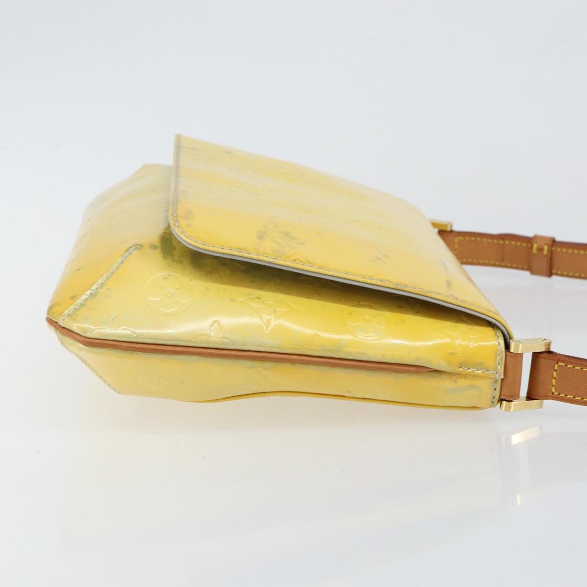 LOUIS VUITTON Monogram Vernis Thompson Street Bag Gris M91008 LV Auth gh949