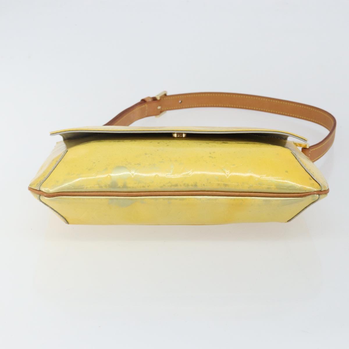 LOUIS VUITTON Monogram Vernis Thompson Street Bag Gris M91008 LV Auth gh949