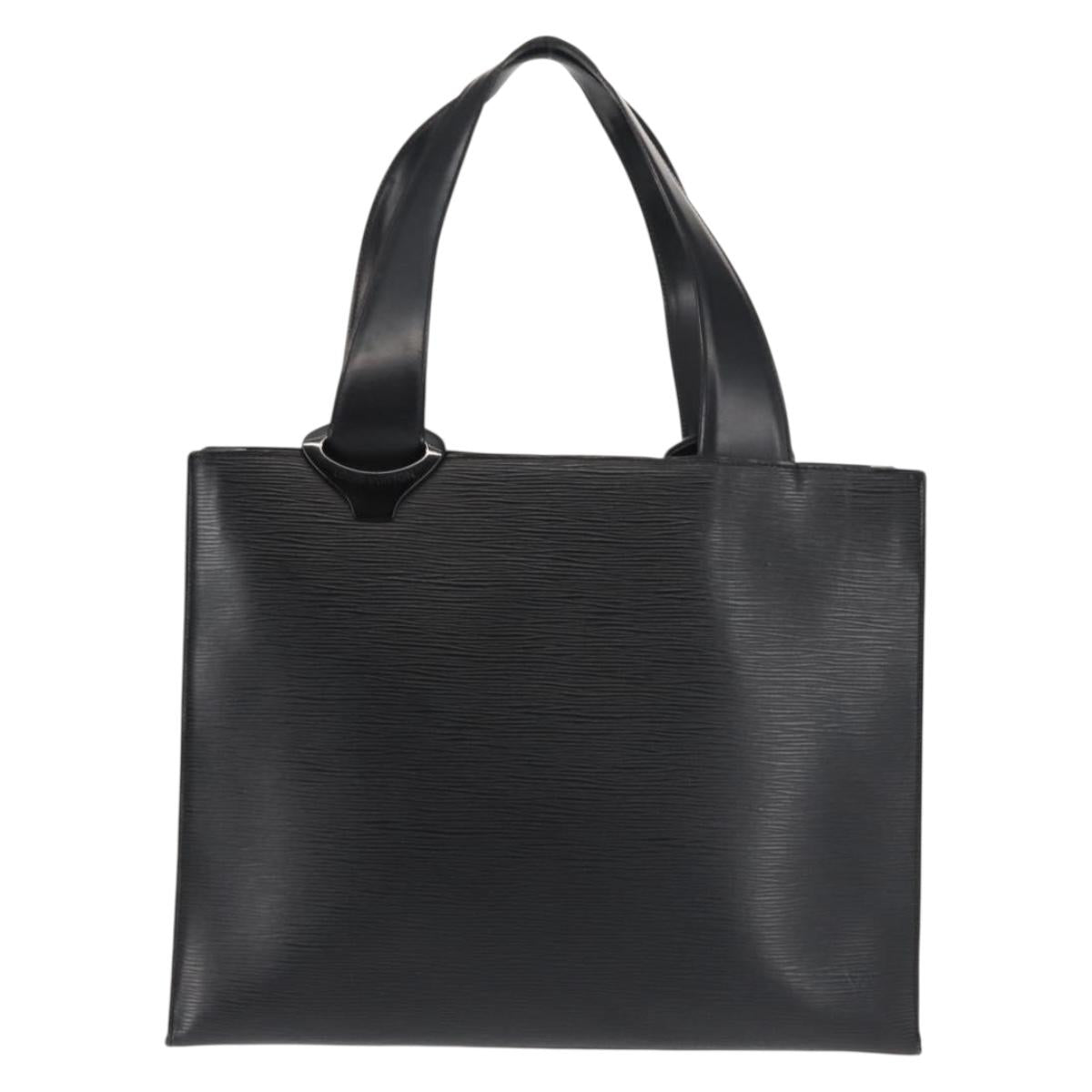LOUIS VUITTON Epi Gemeaux Tote Bag Black M52452 LV Auth gh958