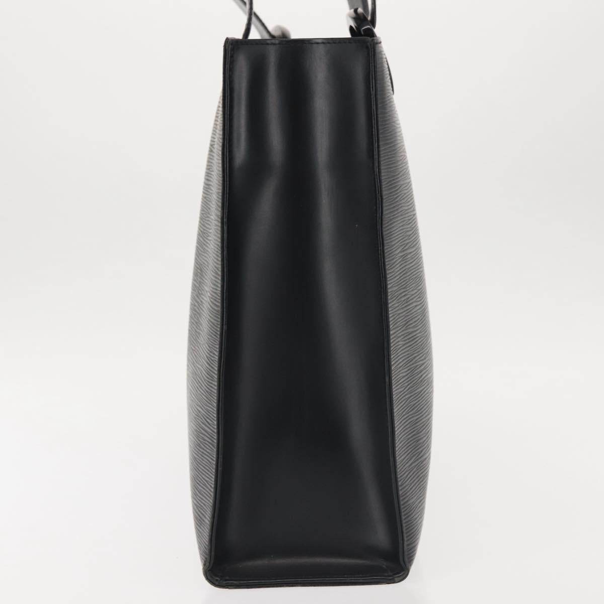 LOUIS VUITTON Epi Gemeaux Tote Bag Black M52452 LV Auth gh958