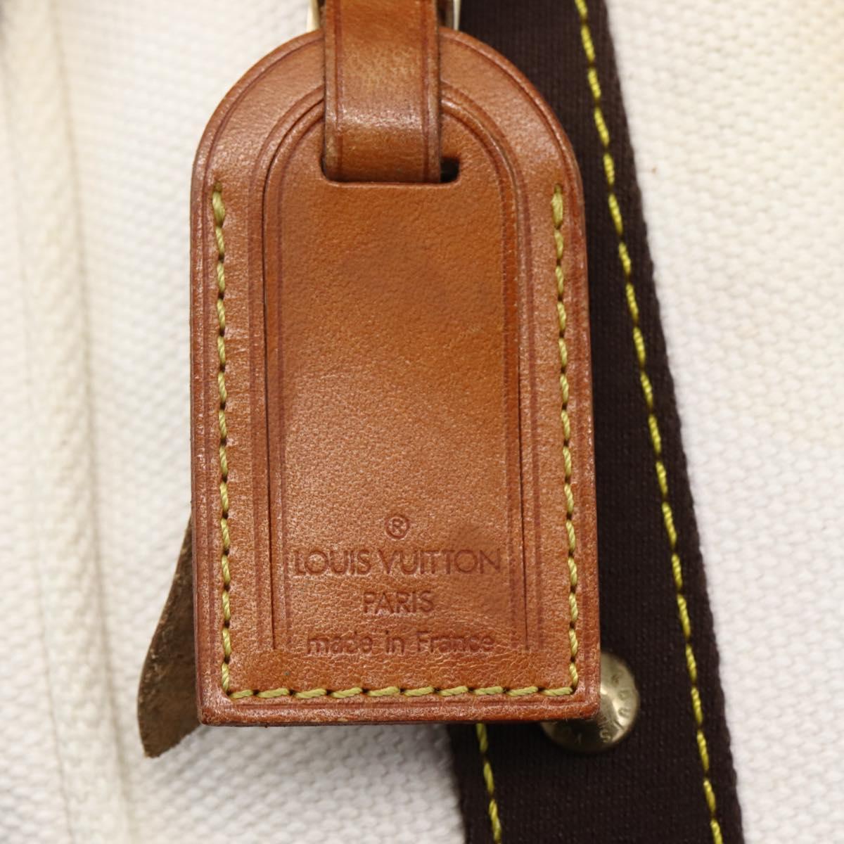 LOUIS VUITTON Cabas MM Antigua Tote Bag Brown Beige M40036 LV Auth gh961