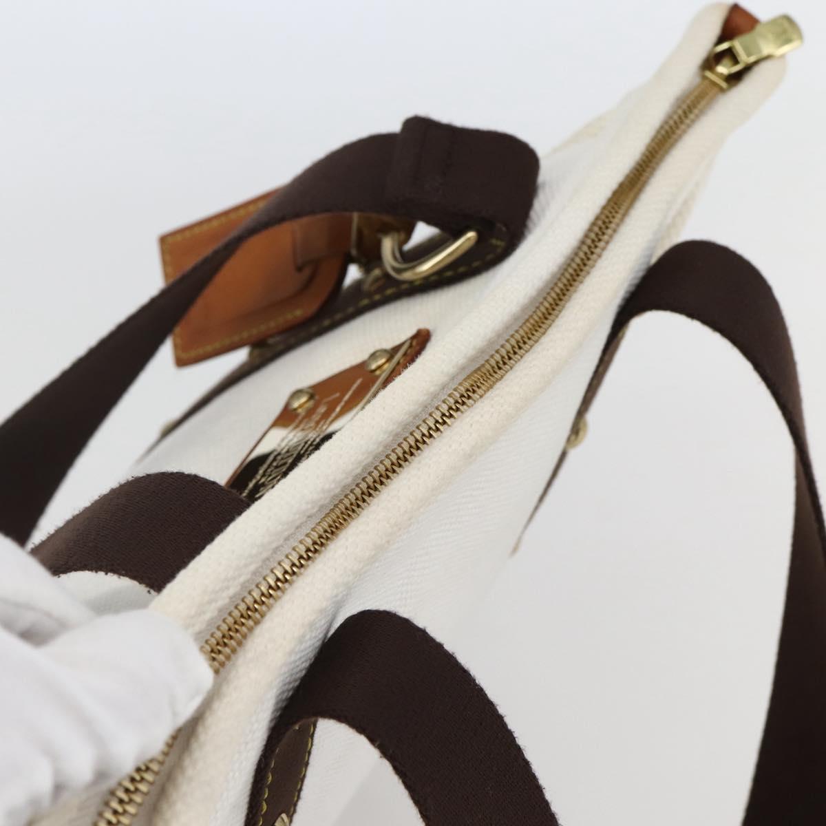 LOUIS VUITTON Cabas MM Antigua Tote Bag Brown Beige M40036 LV Auth gh961