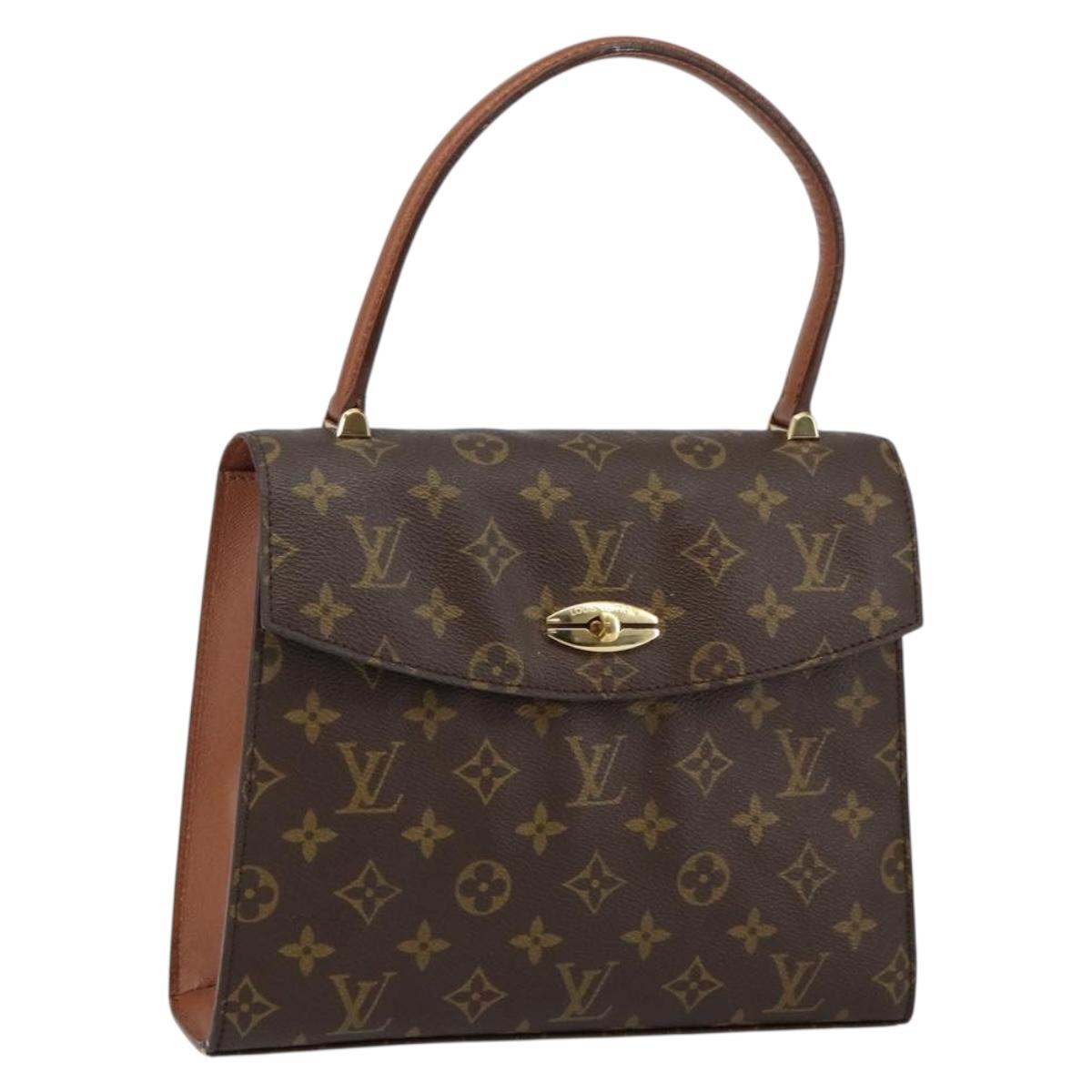 LOUIS VUITTON Monogram Malesherbes Hand Bag M51379 LV Auth gh974