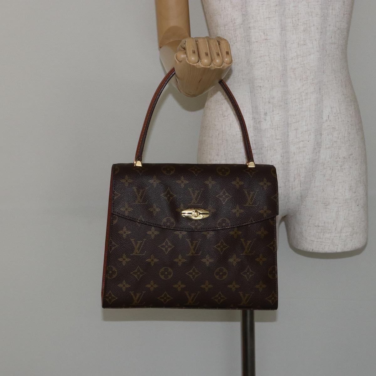 LOUIS VUITTON Monogram Malesherbes Hand Bag M51379 LV Auth gh974