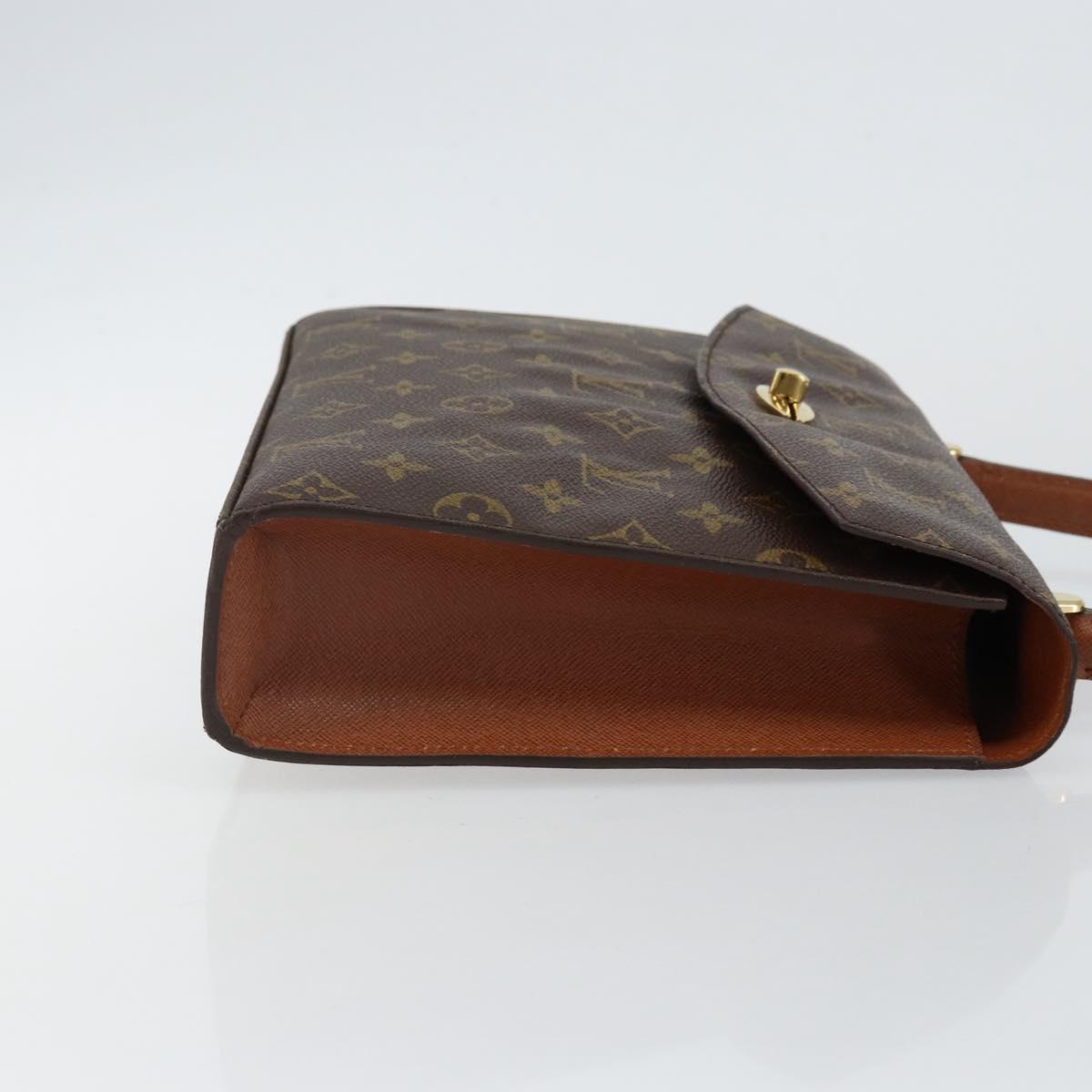 LOUIS VUITTON Monogram Malesherbes Hand Bag M51379 LV Auth gh974