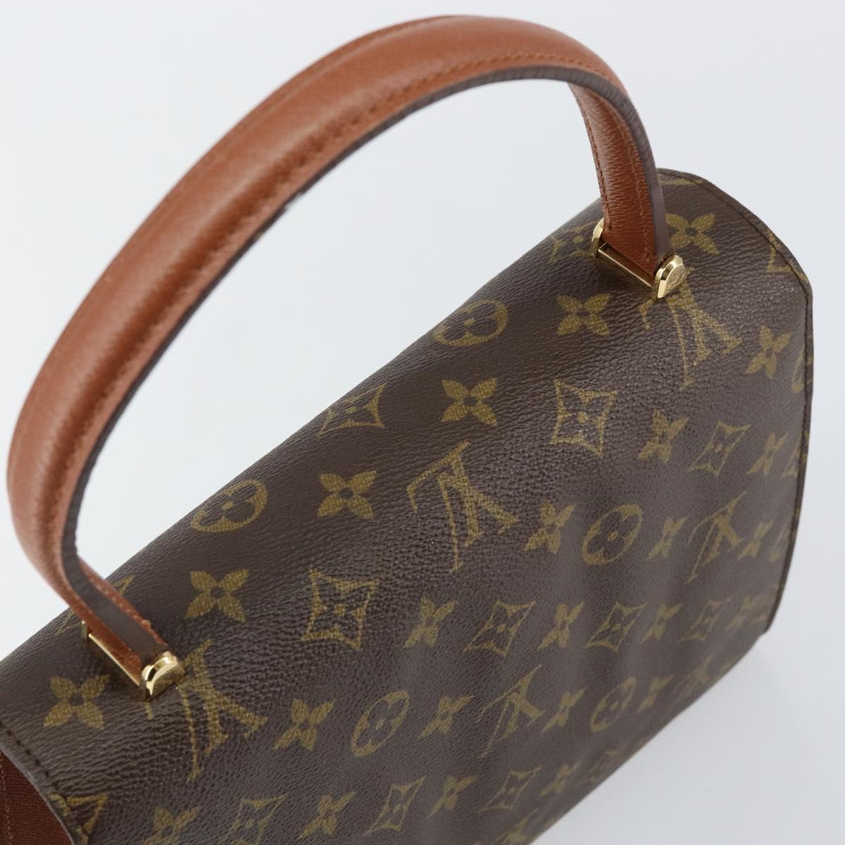 LOUIS VUITTON Monogram Malesherbes Hand Bag M51379 LV Auth gh974
