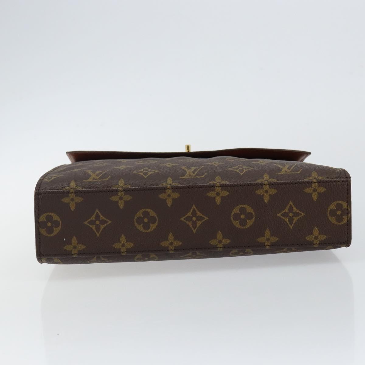 LOUIS VUITTON Monogram Malesherbes Hand Bag M51379 LV Auth gh974