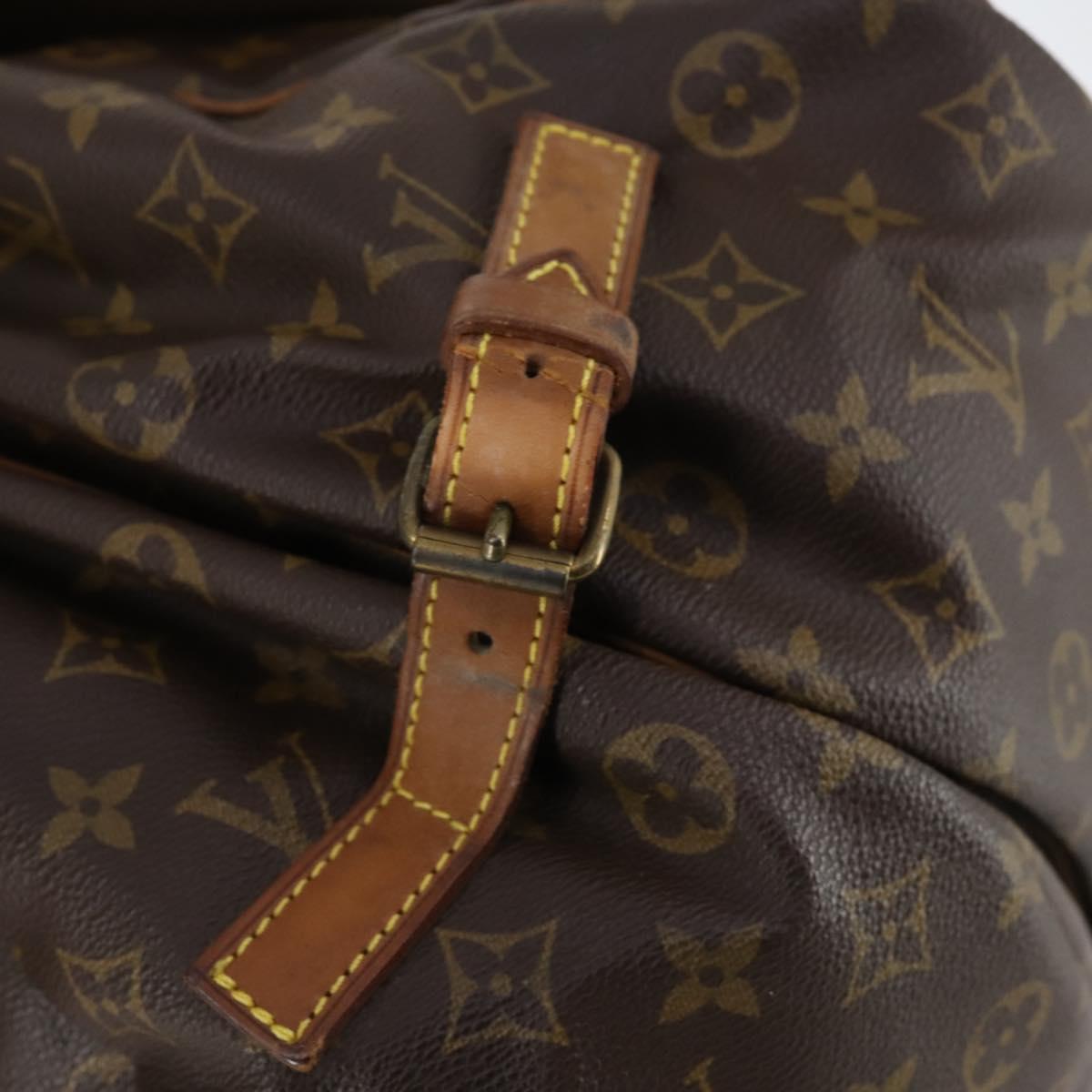 LOUIS VUITTON Monogram Saumur 35 Shoulder Bag M42254 LV Auth gh978