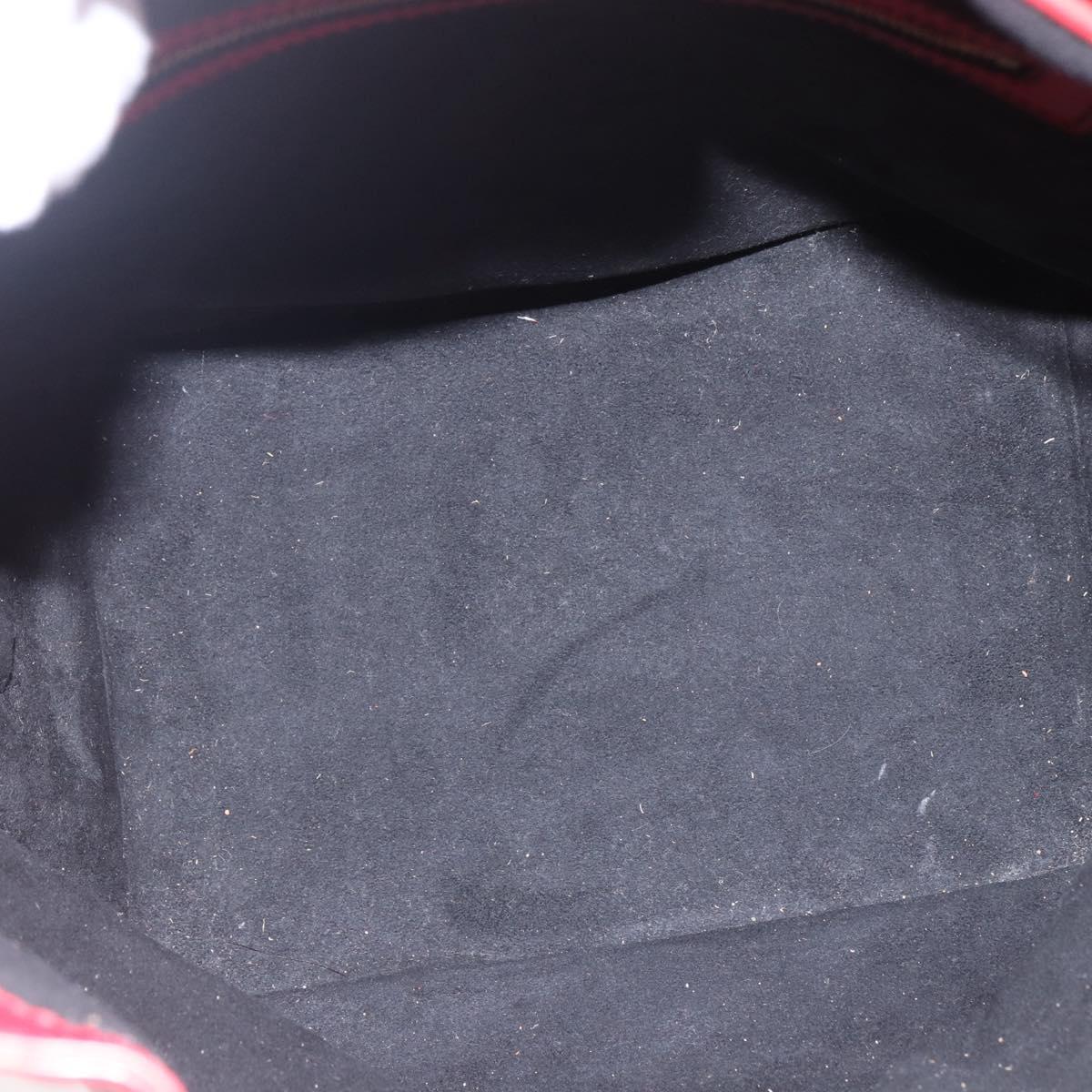 LOUIS VUITTON Epi Noe Shoulder Bag Red M44007 LV Auth gh982