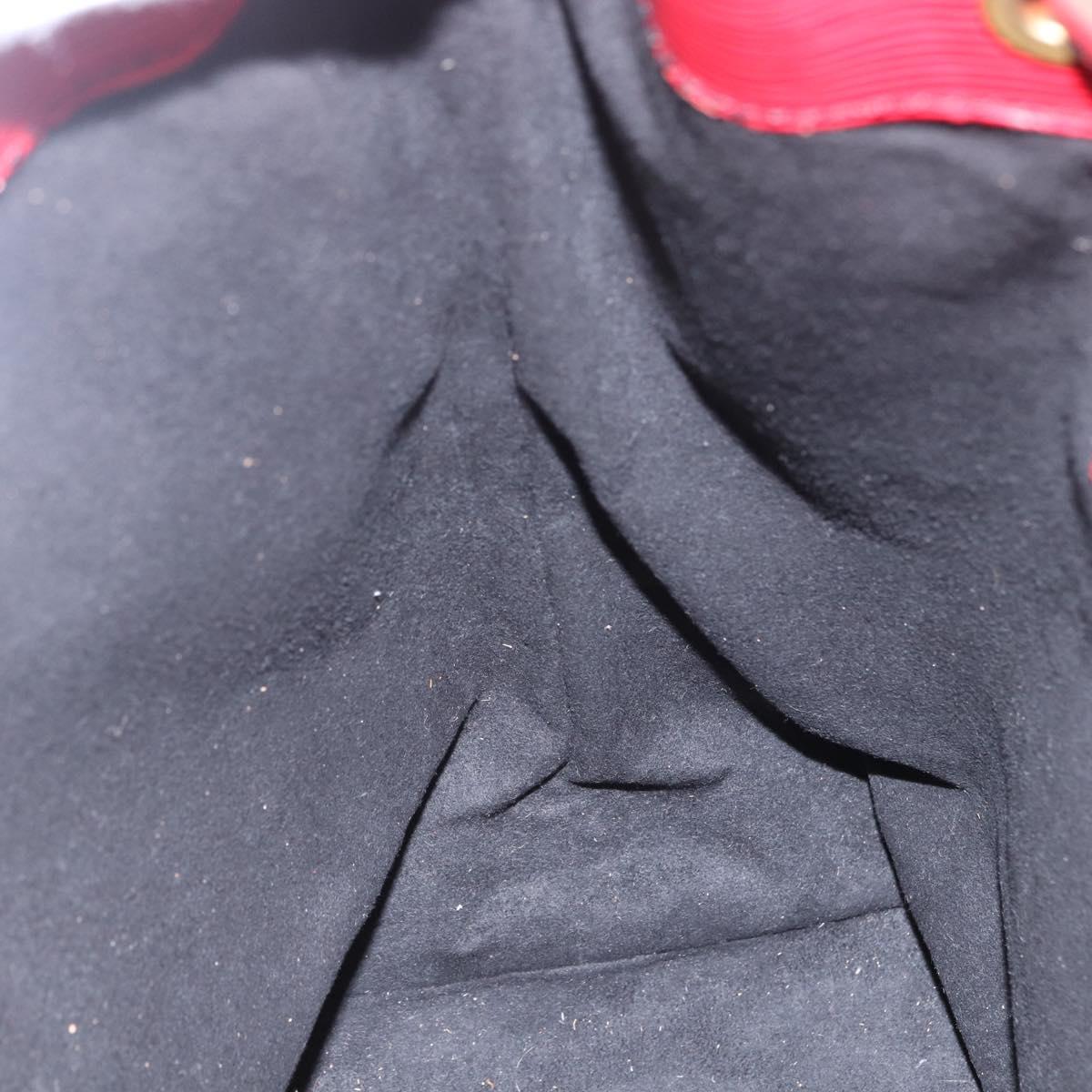 LOUIS VUITTON Epi Noe Shoulder Bag Red M44007 LV Auth gh982