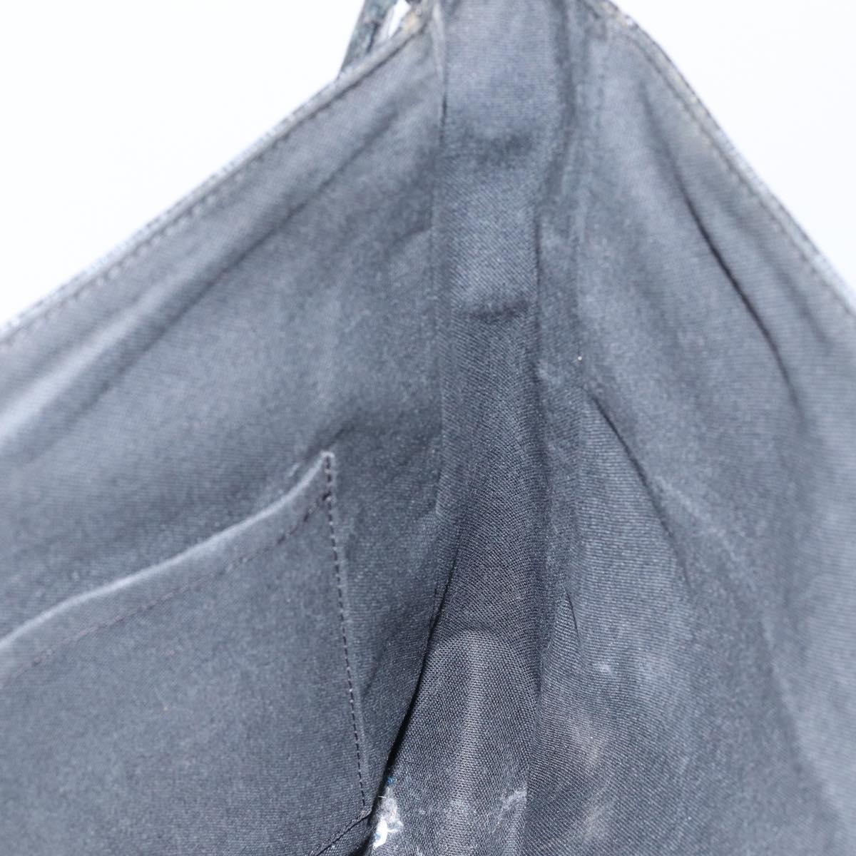 LOUIS VUITTON Damier Graphite District GM Shoulder Bag N41271 LV Auth gh993