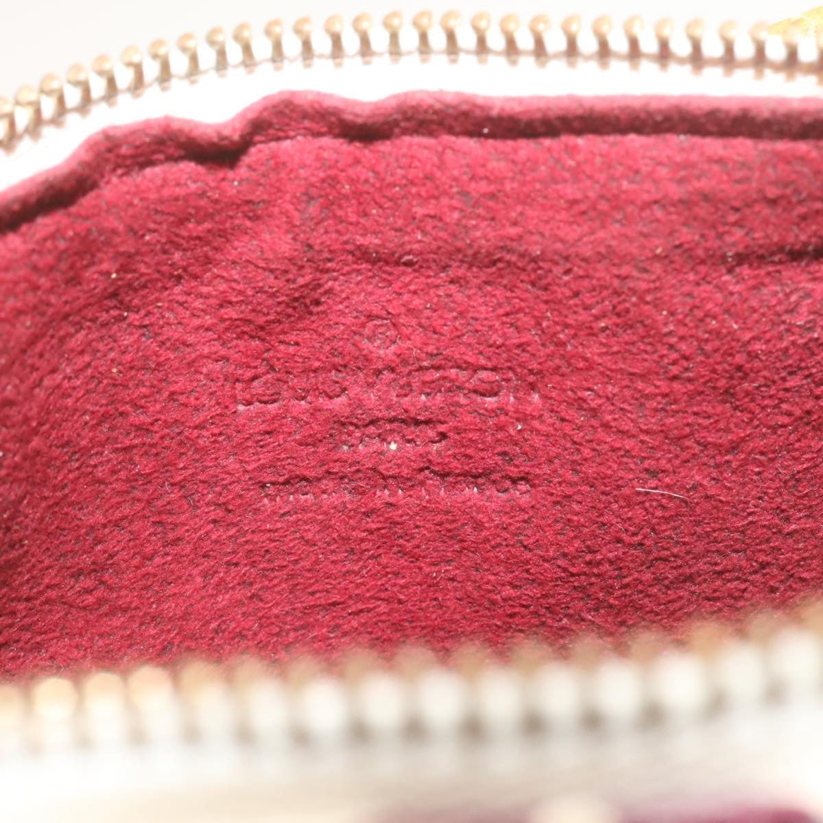 LOUIS VUITTON Monogram Multicolor Mini Speedy Hand Bag White M92645 Auth am1013g