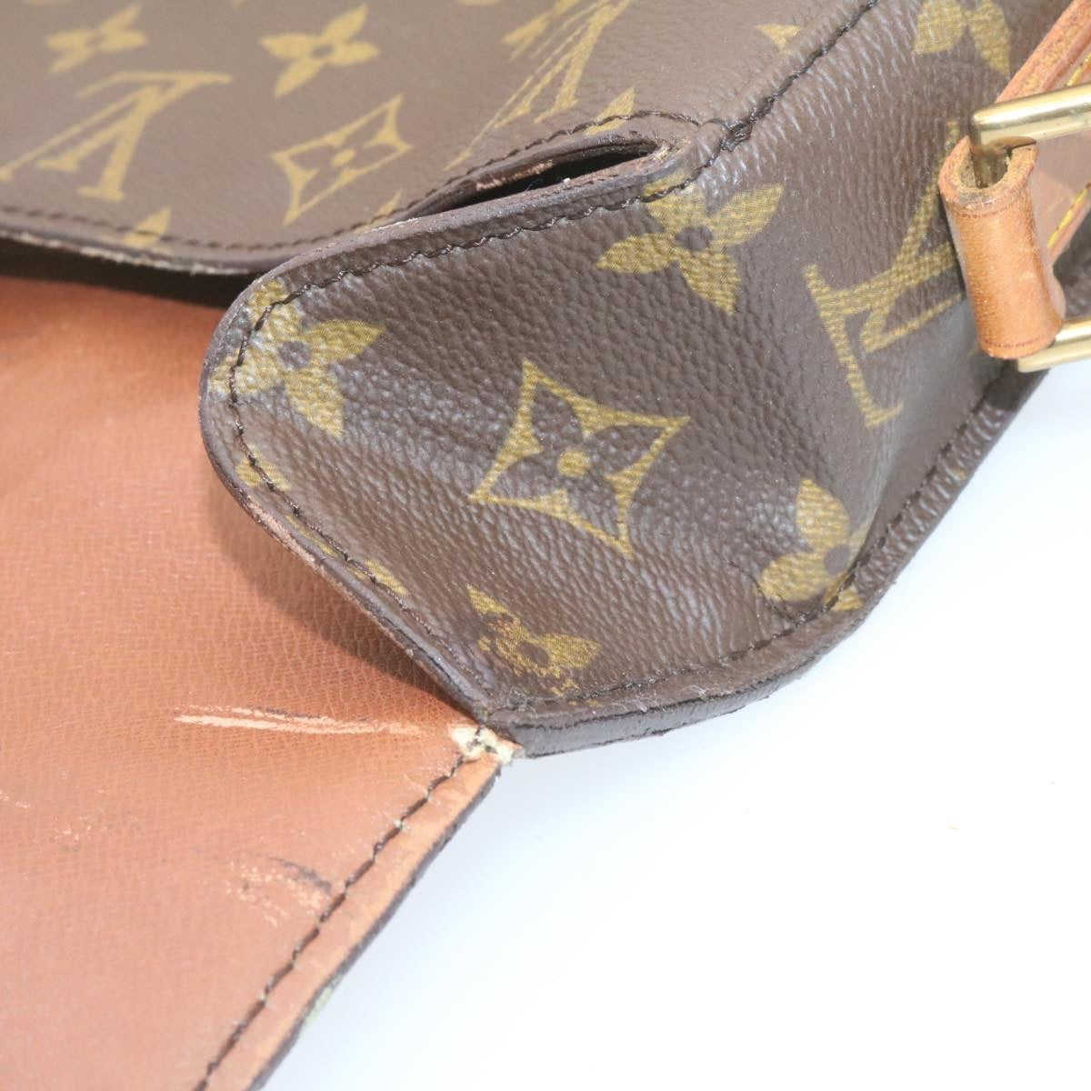LOUIS VUITTON Monogram Saint Cloud GM Shoulder Bag M51242 LV Auth am1143g