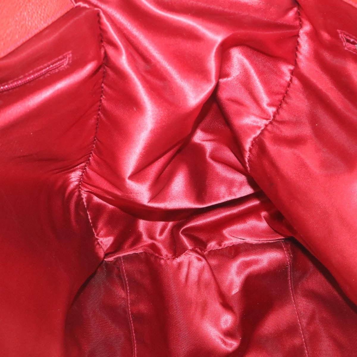 CHANEL Chain COCO Mark Super model bag Shoulder Bag Caviar Skin Red CC Auth am2162gA