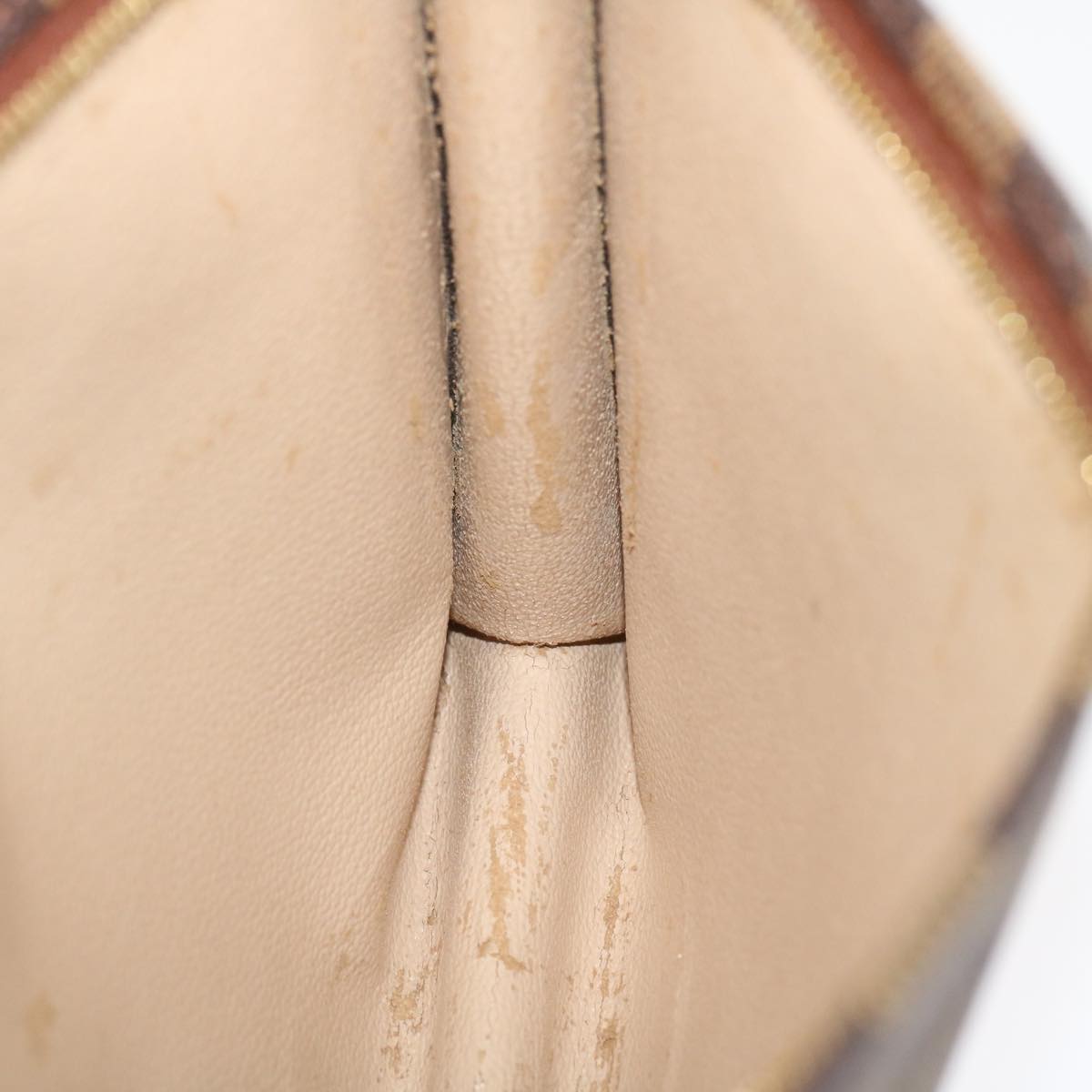 LOUIS VUITTON Damier Ebene Poche Toilette 26 Pouch N47543 LV Auth am2487g