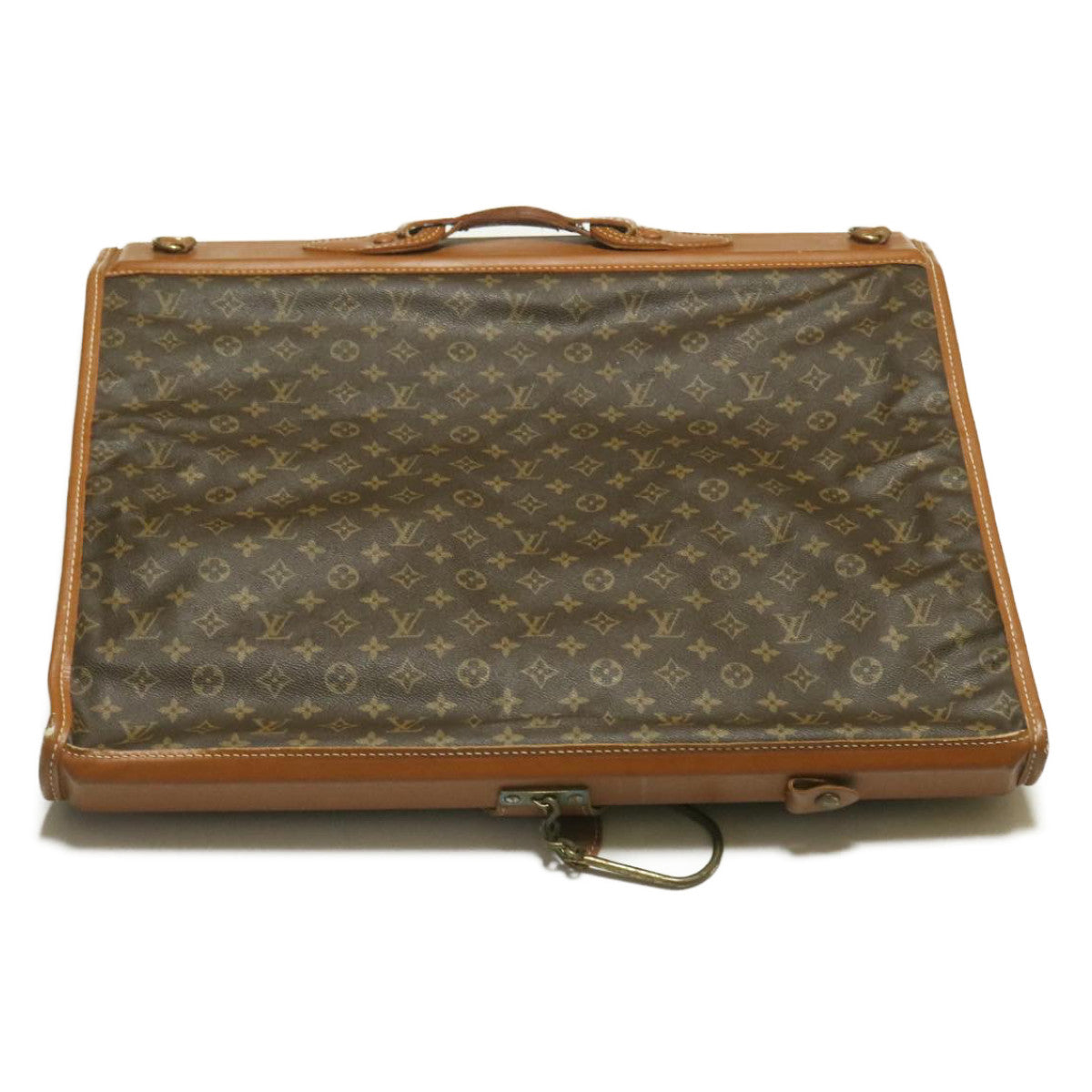 LOUIS VUITTON Monogram Garment Cover Portable Dome Vintage T23403 LV Auth am445g