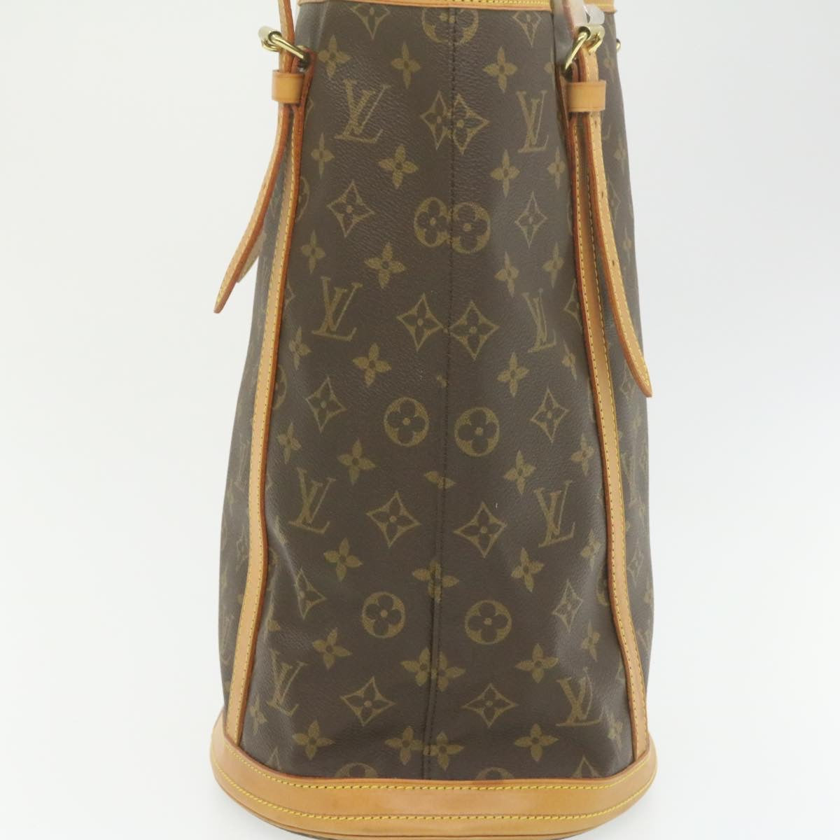 LOUIS VUITTON Monogram Bucket GM Shoulder Bag M42236 LV Auth am591g