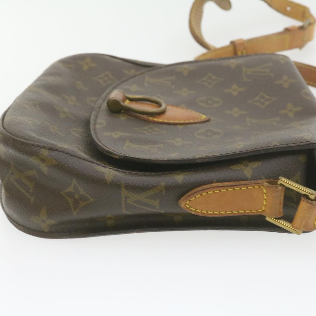 LOUIS VUITTON Monogram Saint Cloud GM Shoulder Bag M51242 LV Auth am978g
