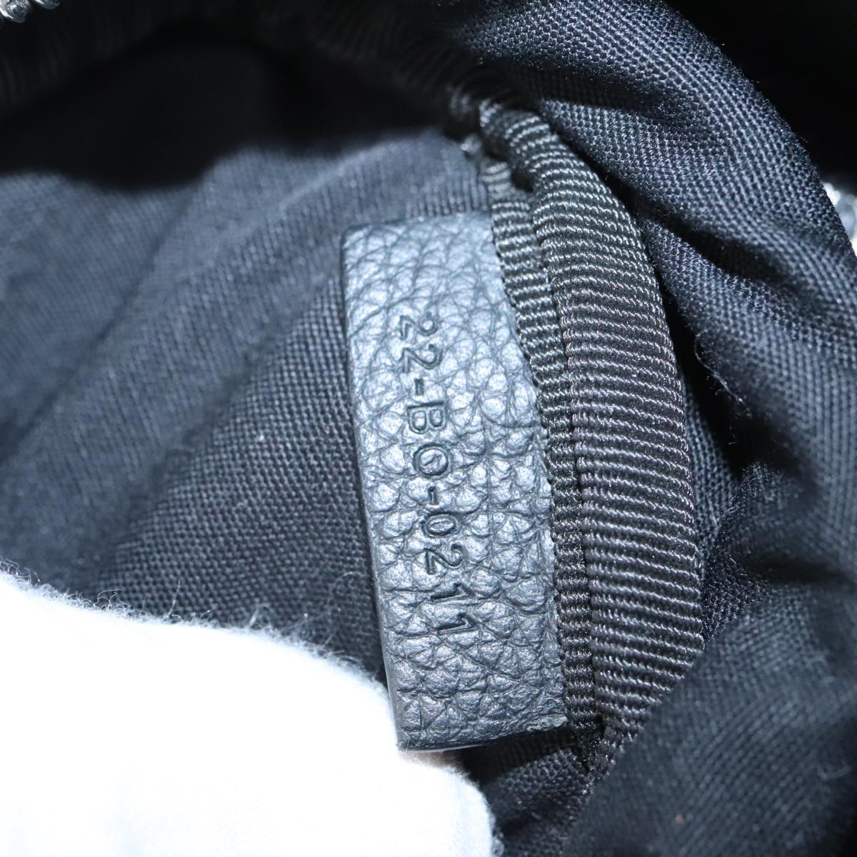 Christian Dior Trotter Canvas Oblique Shoulder Bag Blue Auth hk1747V