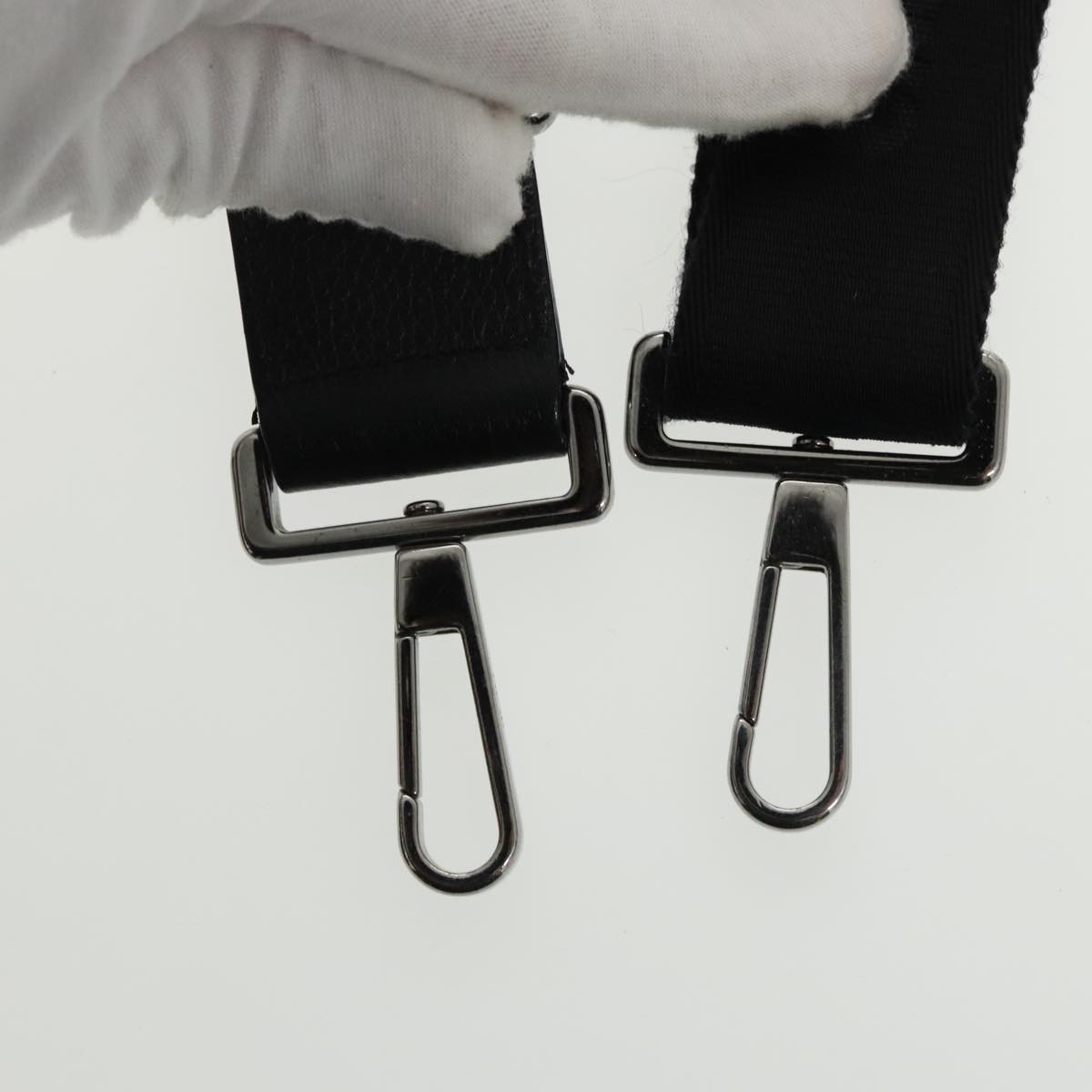 Christian Dior Trotter Canvas Oblique Shoulder Bag Blue Auth hk1747V